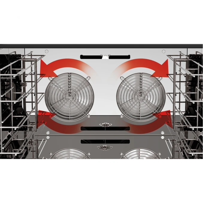 Piec Piekarniczy konwekcyjny  GP | Venix - 4 x 2/3GN 450x340mm | MANUAL | T043M