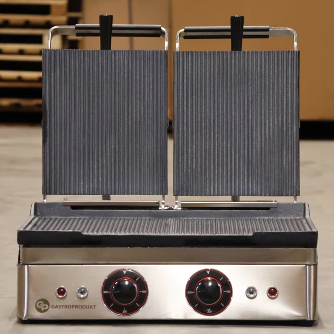 Grill kontaktowy Podwójny PANINI DOUBLE | PREMIUM | OUTLET