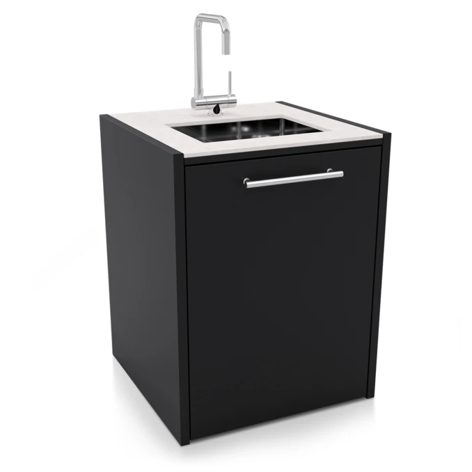FONTANA | Kuchnia ogrodowa | Zlew | Neolit Pietra di Luna | Inox | ELYSIA
