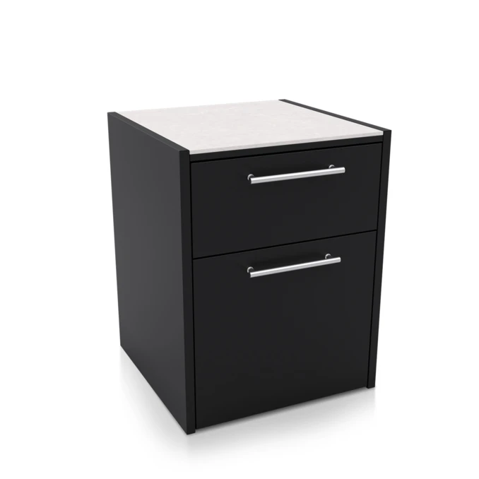 FONTANA | Kuchnia ogrodowa | Szafka 65 | Neolit Pietra di Luna | Inox | ELYSIA