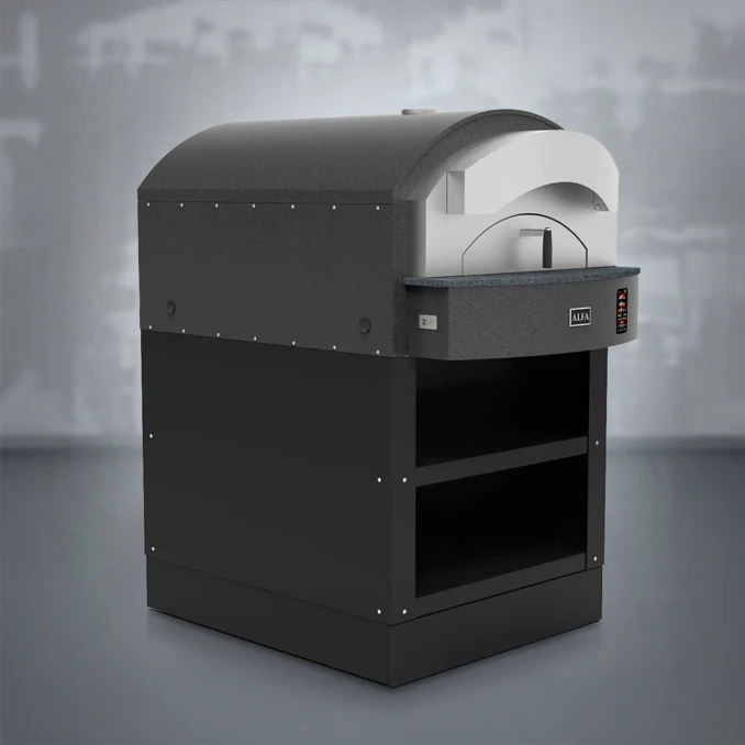 Piec do pizzy elektryczny | ALFA Forni ZENO 6 PIZZE | 500°C - SILVER GREY