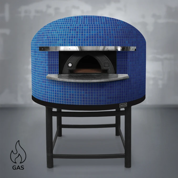 Piec do pizzy gazowy | NAPOLI M120 – 5 szt. Ø 33 cm | ALFA FORNI – PREMIUM | BLUE