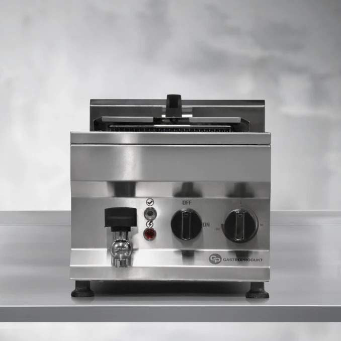 Frytownica gastronomiczna elektryczna z kranem 10l | FRITTA PRO | PREMIUM