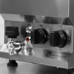 Frytownica gastronomiczna elektryczna z kranem 10l | FRITTA PRO | PREMIUM
