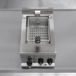 Frytownica gastronomiczna elektryczna z kranem 10l | FRITTA PRO | PREMIUM