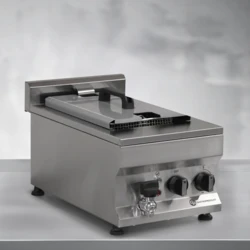 Frytownica gastronomiczna elektryczna z kranem 10l | FRITTA PRO | PREMIUM
