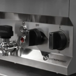 Frytownica gastronomiczna elektryczna z kranem 10+10l | FRITTA PRO DUO | PREMIUM