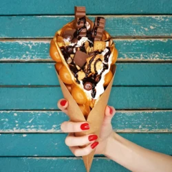 Gofrownica bąbelkowa BUBBLE WAFFLE Gastronomiczna | GP.WF6 - PREMIUM